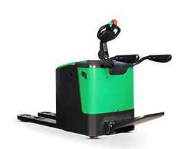 Transpalette à conducteur porté